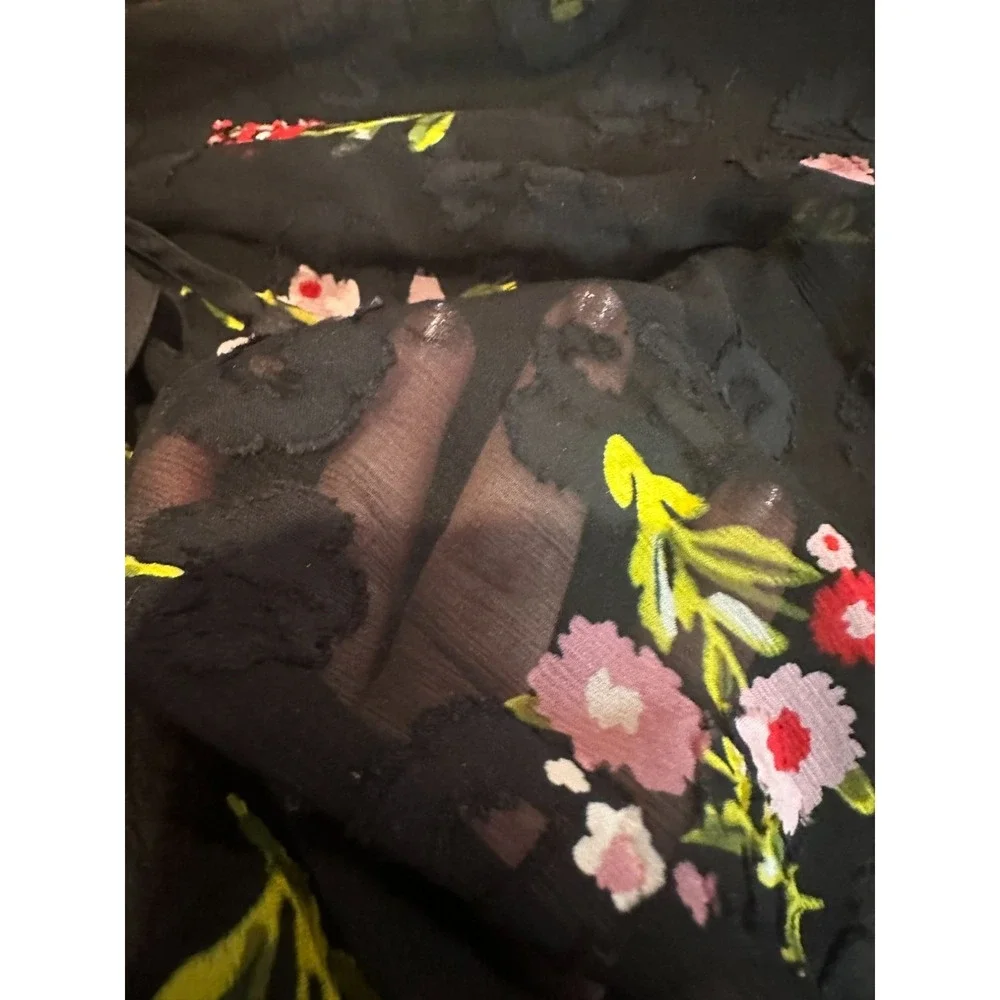 Kate‎ Spade New York Floral Dress – Size 2 – Sheer Overlay